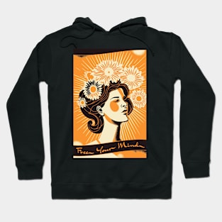 Retro Free Your Mind Hoodie